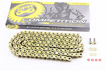 Цепь привода колеса 428HPO*130L GOLD (с сальниками)