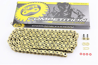 Цепь привода колеса 428HPO*136L GOLD (с сальниками)