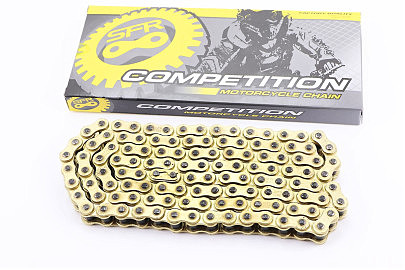 Цепь привода колеса 428H*122L GOLD V200-F2/V250-F2/BOXER BM/ВМX 150cc