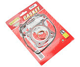 Прокладки поршневой 80cc-47мм, к-кт 9 деталей (красная нить)