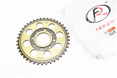 Звезда задняя 520-42T &mdash; d=58; 4отв.*90mm "каленая", PULSAR P-180cc/Loncin- LX200GY-7A