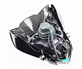 PULSAR NS-200 пластик - обтекатель фары + фара, ветровик, к-кт