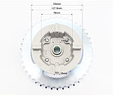 Loncin LX200GY-3 Панель демпферна з підшипником + зірка 520*42 в зборі, висота посадки зірки - 45мм