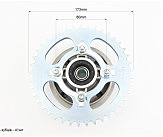 Loncin JL200-68A Панель демпферная со звездой 428-41Т в сборе