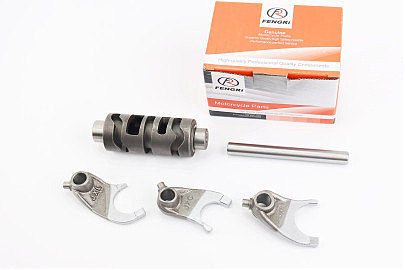 Loncin LX250GY-3G Вилка переключения передач к-кт 3шт + вали СВ250