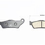 Тормозные колодки (дисковые) PULSAR/BMW- GX 450 X;CCM-404E/HUSQVARNA- CR 125/KEEWAY/KTM- MX 125/YAMAHA- YBA125/PIAGGIO- X9 50, к-кт 2шт "JW131807"