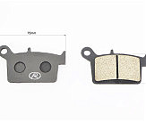 Loncin LX250GY-3 Тормозные колодки (дисковые) к-кт, тип 1