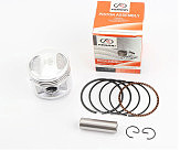 Поршень к-кт CB/CG125cc 56,5мм STD (высота 52,0мм; палец 15мм)