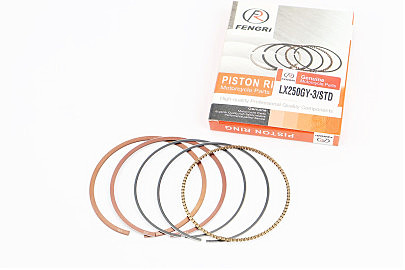 Loncin LX250GY-3 Кольца поршневые СВ250cc 65,5мм STD (толщина &mdash; 0,70мм)