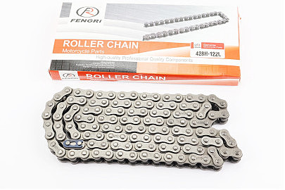 Цепь привода колеса 428H*122L V200-F2/V250-F2/BOXER BM/ВМX 150cc