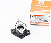 Loncin LX200GY-3 Патрубок карбюратора прорезиненный (d=28mm)