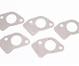 Прокладка глушителя 178F/186F Тип 2, к-кт 5шт, (паронит, на блистере)