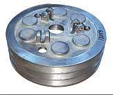 Муфта сцепления (голая) м/б 180/190N/195N (3 х ручейковая) TD