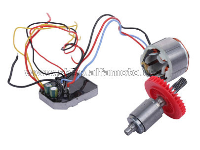 Электродвигатель 5025 (в сборе с платой) для аккумуляторный пилы YH2503PTDLJ-300 AMG