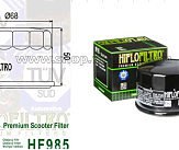 Фильтр масляный   для Kymco, Yamaha   (?68, h-50) (HF 985, KY-F-006) VV