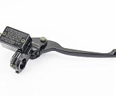 Гальмівний циліндр з важелем правий Honda Lead, чорний