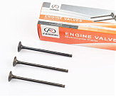 Клапан впускной, выпускной к-кт 3шт Yamaha JOG SA-36J/39J (d=16,6мм - 1шт/d=15,6мм - 2шт; h=78,4/78мм)