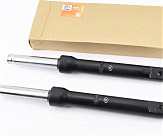 Амортизатор передний (перья), к-кт 2шт Honda DIO, 380мм (под бараб. торм.) качественные, ЧЕРНЫЙ, тип 1