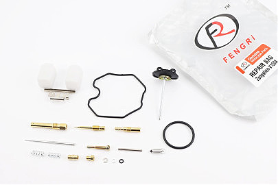 Ремонтный комплект карбюратора 200-250cc, 14 деталей+поплавок