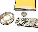 F5 Звезды, цепь к-кт 428H-124L+38T+15T 