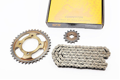 F5 Зірки, ланцюг к-кт 428H-116L+38T+15T(у коробці)