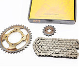 F5 Звезды, цепь к-кт 428H-116L+38T+15T(в коробке)