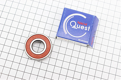 Подшипник 6203 2RS (17x40x12) MS-290,310,390-лев. или прав. 640,650,660,780,880-лев.; водяного насоса KM385BT; коленвала TACT,PAL, ЯПОНИЯ