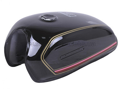 Бак топливный Alpha (черный) KOMATCU (mod.A)