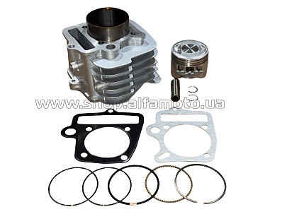 Поршневая (ЦПГ) 4T Питбайк 140 (?56.00, p-13, h-78.3) (высота поршня 43мм)