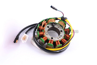 Статор генератора 4T CB/CG 125/150 (9+2 катушек) KOMATCU