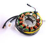 Статор генератора 4T CB/CG 125/150 (9+2 катушек) KOMATCU