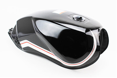 Бак топливный ЧЕРНЫЙ (под прямоугольную крышку бака, под кран топл. на болты)