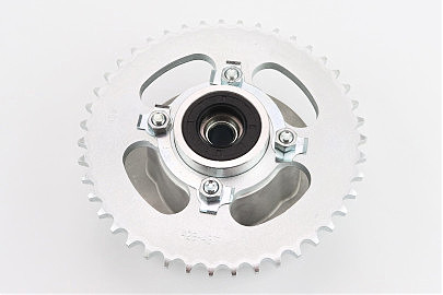 Панель демпферная с подшипником + звезда 428*43 в сборе, высота посадки звезды &mdash; 47мм