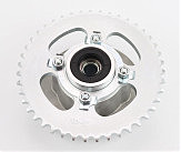 Панель демпферная с подшипником + звезда 428*43 в сборе, высота посадки звезды - 47мм