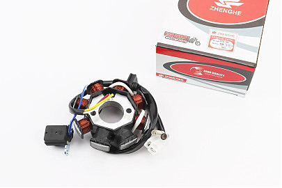 Статор магнето (генератора) (8 катушек разъем "мама 2 + 2") высота 28мм, тип 1