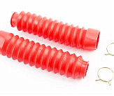 Гофра амортизатора переднего d=30/50; L=180mm к-кт 2шт, КРАСНЫЙ
