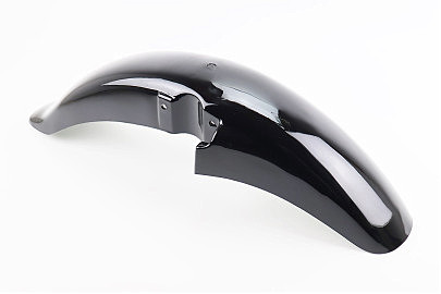 пластик &mdash; Крыло переднее, ЧЕРНЫЙ глянец
