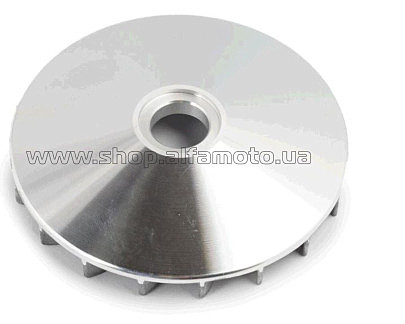 Щека вариатора неподвижная 2T Stels 50, Yamaha JOG 90 (алюминий, d-16)