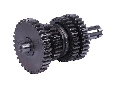 Вал вторичный  КПП ATV 125 (3+1) (с шестернями) AMG