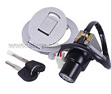 Замок зажигания   (комплект) Ендуро SHINERAY XY250GY-6B  (+крышка бака) AMG