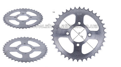 Звезда   трансмиссии   (задняя) VP-V250L Dragon/ZS 250GY-8/SPARK SP250D-7   520*38T AMG