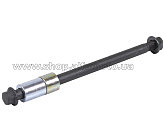 Ось колеса   заднего  XY150GY-17 (2 втулки, гайка) AMG