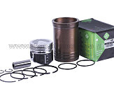 Поршневая R190N к-кт, поршень 90mm STD (форкамера `Подкова`) +гильза +манжеты, тефлоновое покрытие AMG