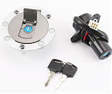 Замки к-кт (зажигания, крышка бака  круглая)