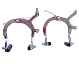 Тормоз велосипеда U-brake   (хром) (комплект) Shunfeng BBC-4