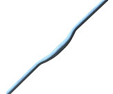 Руль велосипедный горный   (620*31,8mm)   (белый) BBC-2