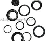 Подшипники   рулевой колонки велосипеда   (черные) H142 1-18 пол интегрирован 28.6 мм Neco BBC