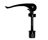 Эксцентрик трубы сиденья M6x65мм, алюминиевый  велосипеда черный BBC