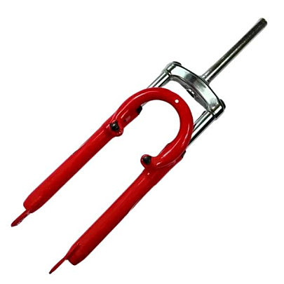 Вилка велосипедная   амортизационная   (26,красная, V-Brake) BBC