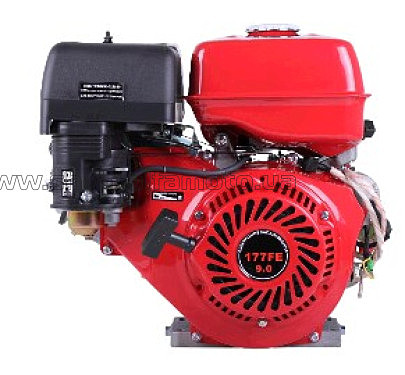 Двигатель м/б   177FE  (9Hp)   (полный комплект) (под конус) с електростартером AMG
